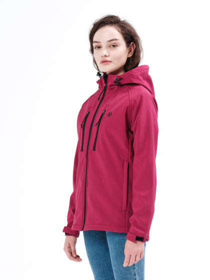 BONDED JACKET WITH LARGE FRONT POCKETS