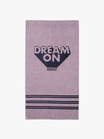 BASEHIT "DREAM ON" BEACH TOWEL