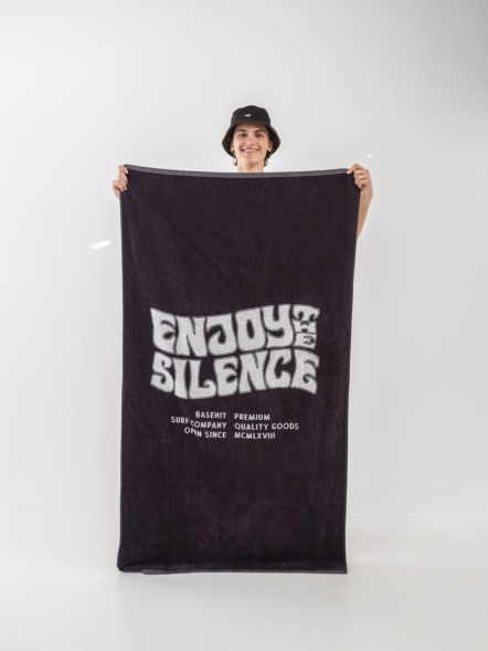 ENJOY THE SILENCE TOWEL 86cm X 160cm