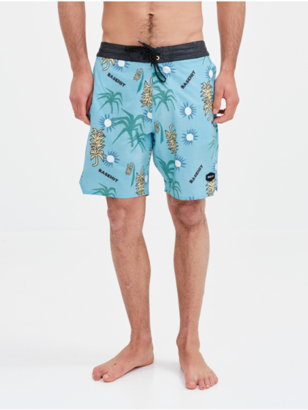 BASEHIT MEN'S RECYCLED TROPICAL FLORAL 19