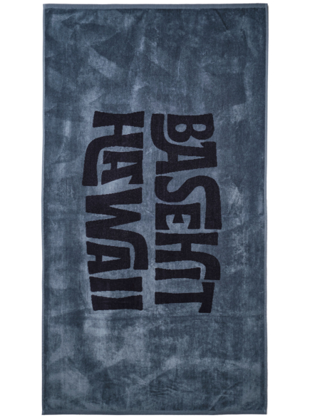 "BASEHIT HAWAII" LOGO BEACH TOWEL 86cm X 160cm