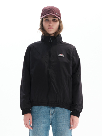 BASEHIT ROLL-IN HOODED BOMBER JACKET