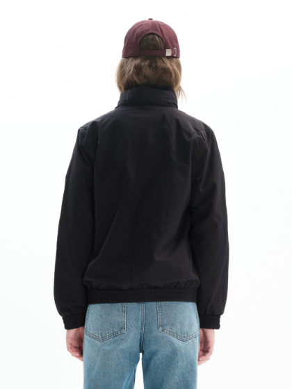 BASEHIT ROLL-IN HOODED BOMBER JACKET