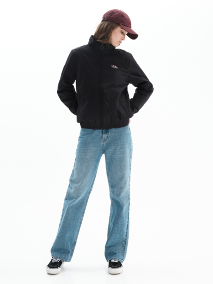 BASEHIT ROLL-IN HOODED BOMBER JACKET