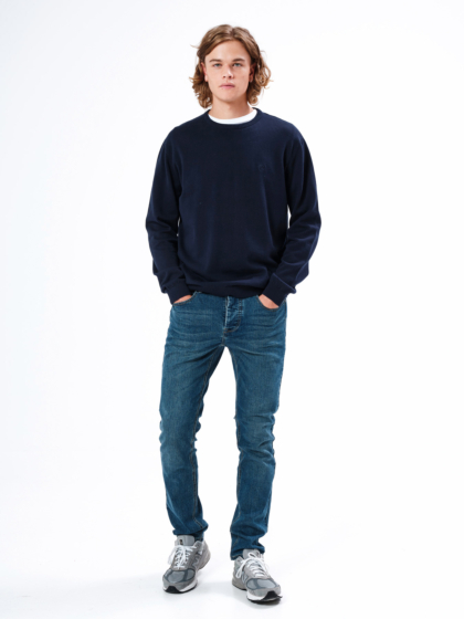 BASEHIT BASIC KNITTED SWEATER