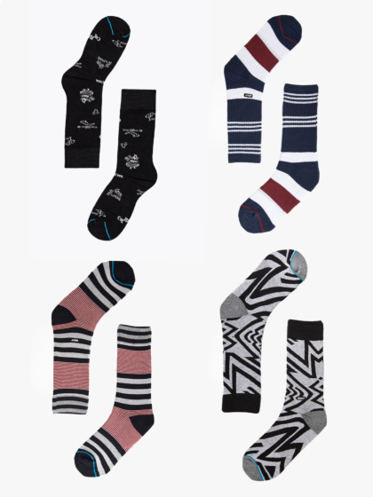 BASEHIT CUSHIONED CREW SOCKS 4 PAIR PACK