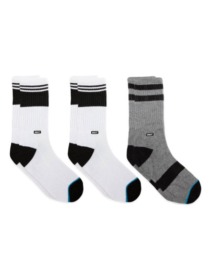 BASEHIT CUSHIONED CREW SOCKS 3 PAIR PACK