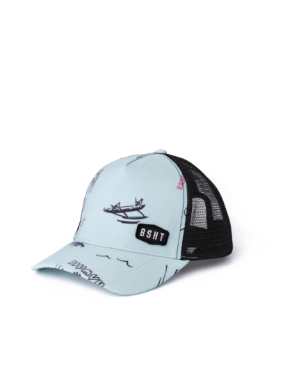 BASEHIT PRINTED TRUCKER HAT