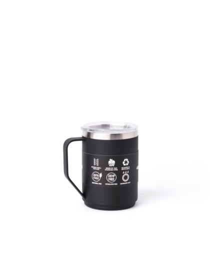 BASEHIT ΟΙΚΟΛΟΓΙΚΗ ΚΟΥΠΑ ΚΑΦΕ INOX 400ml