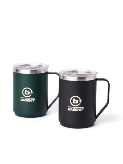 BASEHIT ΟΙΚΟΛΟΓΙΚΗ ΚΟΥΠΑ ΚΑΦΕ INOX 400ml