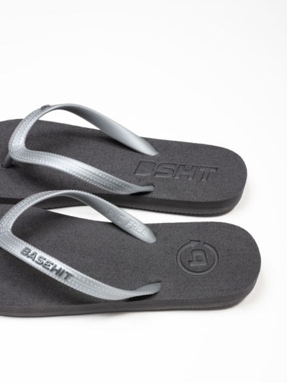 BASEHIT WOMEN'S BASIC LOGO FLIP FLOPS