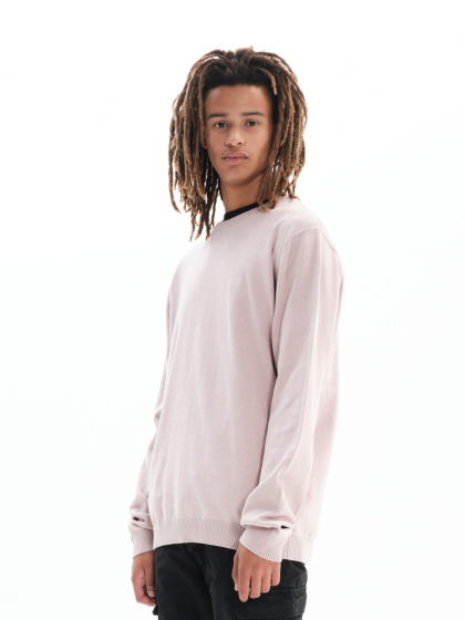 BASEHIT MEN'S BASIC KNIT SWEATER