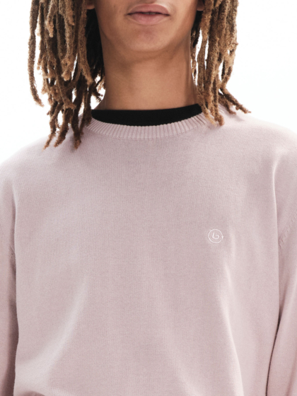 BASEHIT MEN'S BASIC KNIT SWEATER