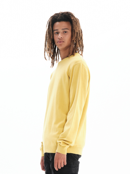 BASEHIT MEN'S BASIC KNIT SWEATER
