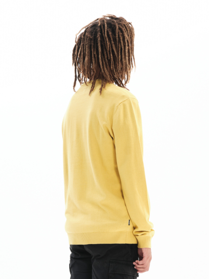 BASEHIT MEN'S BASIC KNIT SWEATER