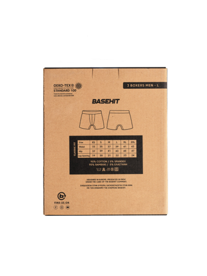 BASEHIT BASIC BOXERS