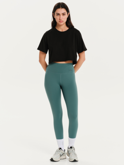 BASEHIT ΓΥΝΑΙΚΕΙΟ ΜΟΝΟΧΡΩΜΟ CROP T-SHIRT