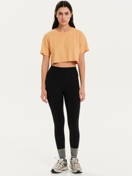 BASEHIT ΓΥΝΑΙΚΕΙΟ ΜΟΝΟΧΡΩΜΟ CROP T-SHIRT