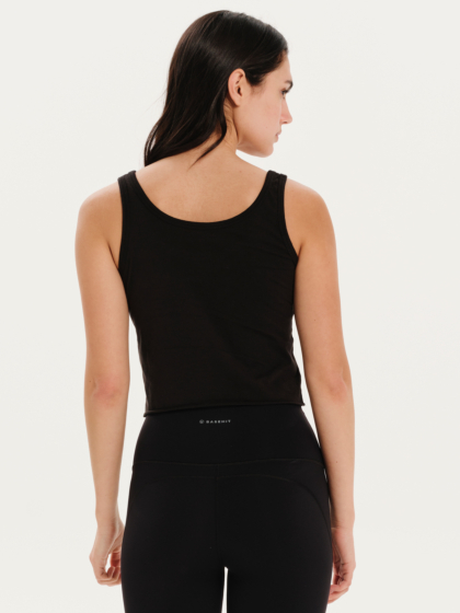 BASEHIT ΓΥΝΑΙΚΕΙΟ ΜΟΝΟΧΡΩΜΟ ΑΜΑΝΙΚΟ CROP TOP