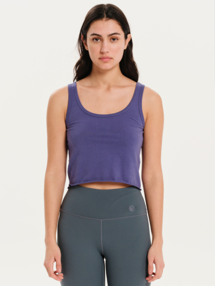 BASEHIT ΓΥΝΑΙΚΕΙΟ ΜΟΝΟΧΡΩΜΟ ΑΜΑΝΙΚΟ CROP TOP