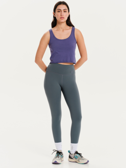 BASEHIT ΓΥΝΑΙΚΕΙΟ ΜΟΝΟΧΡΩΜΟ ΑΜΑΝΙΚΟ CROP TOP