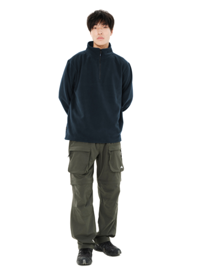 BASEHIT ΑΝΔΡΙΚΟ FLEECE ΜΕ ΦΕΡΜΟΥΑΡ ΜΕΧΡΙ ΤΟ ΣΤΗΘΟΣ