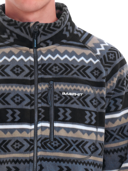BASEHIT ΑΝΔΡΙΚΟ FLEECE ΜΕ ΦΕΡΜΟΥΑΡ