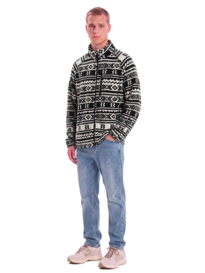 BASEHIT ΑΝΔΡΙΚΟ FLEECE ΜΕ ΦΕΡΜΟΥΑΡ