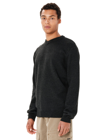 BASEHIT MEN'S BASIC KNIT SWEATER
