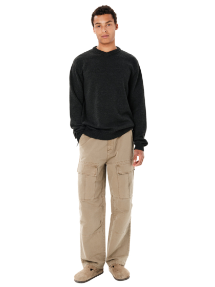 BASEHIT MEN'S BASIC KNIT SWEATER