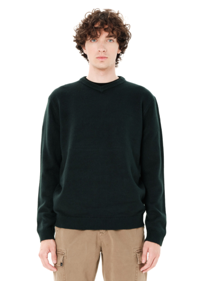 BASEHIT MEN'S BASIC KNIT SWEATER