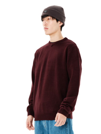 BASEHIT MEN'S BASIC KNIT SWEATER