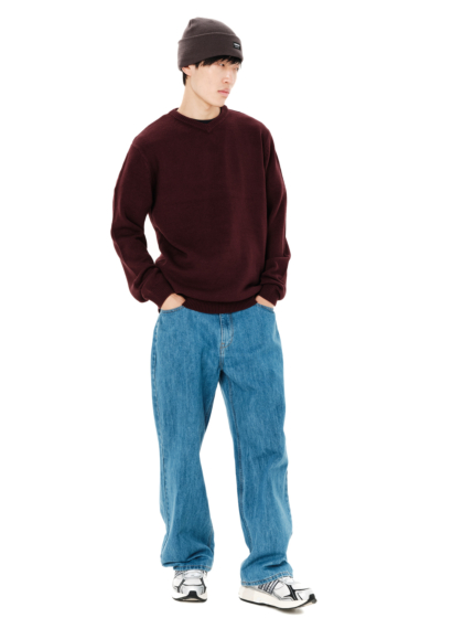 BASEHIT MEN'S BASIC KNIT SWEATER