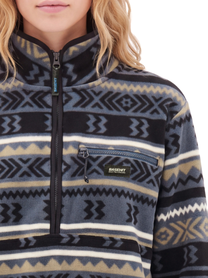 BASEHIT ΓΥΝΑΙΚΕΙΟ FLEECE ΜΕ ΦΕΡΜΟΥΑΡ ΜΕΧΡΙ ΤΟ ΣΤΗΘΟΣ