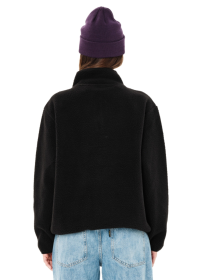 BASEHIT WOMEN’S HIGH-PILE HALF ZIP FLEECE