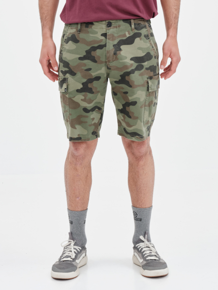 BASEHIT ΑΝΔΡΙΚΟ CAMO CARGO ΣΟΡΤΣ 