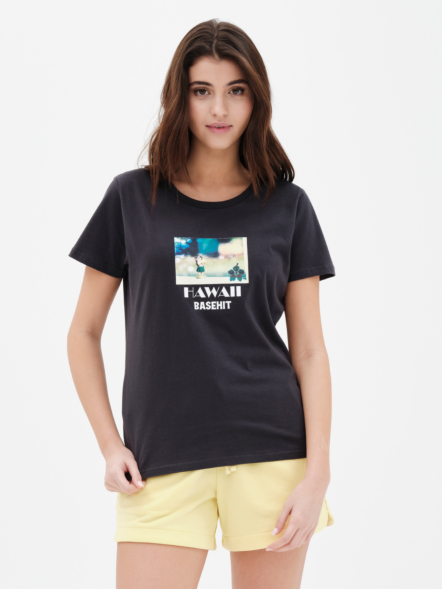 BASEHIT HAWAIIAN GIRL ΓΥΝΑΙΚΕΙΟ ΚΟΝΤΟΜΑΝΙΚΟ