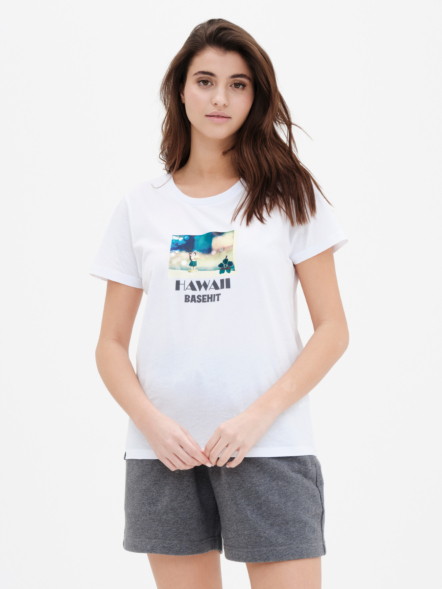BASEHIT HAWAIIAN GIRL ΓΥΝΑΙΚΕΙΟ ΚΟΝΤΟΜΑΝΙΚΟ