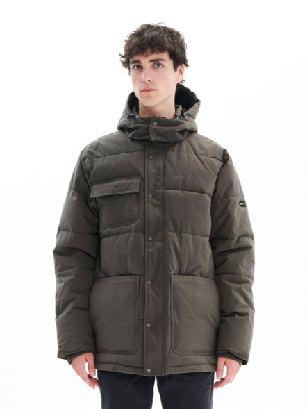 BASEHIT ΑΝΔΡΙΚΟ ΜΠΟΥΦΑΝ OUTDOOR PUFFER ΜΕ ΚΟΥΚΟΥΛΑ