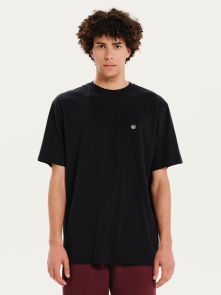 BASEHIT ΑΝΔΡΙΚΟ ΚΟΝΤΟΜΑΝΙΚΟ T-SHIRT ΜΕ ΚΕΝΤΗΤΟ ΛΟΓΟΤΥΠΟ