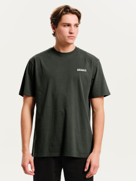 BASEHIT RAISED IN THE WAVES ΑΝΔΡΙΚΟ ΚΟΝΤΟΜΑΝΙΚΟ T-SHIRT