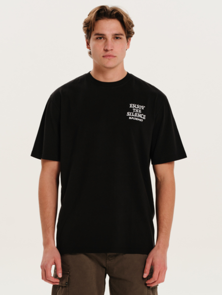 BASEHIT ENJOY THE SILENCE ΓΥΝΑΙΚΕΙΟ ΚΟΝΤΟΜΑΝΙΚΟ T-SHIRT