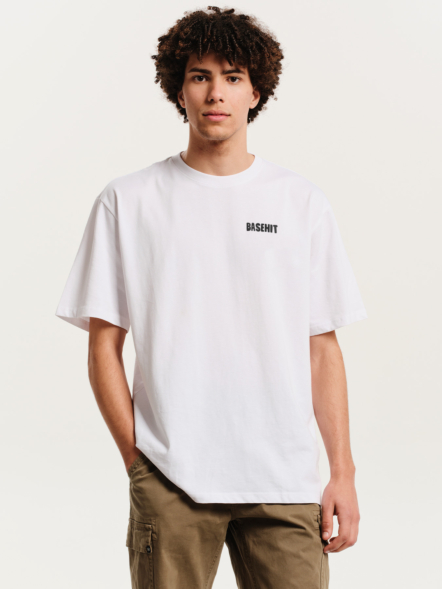 BASEHIT SAVE THE OCEANS ΑΝΔΡΙΚΟ ΚΟΝΤΟΜΑΝΙΚΟ T-SHIRT
