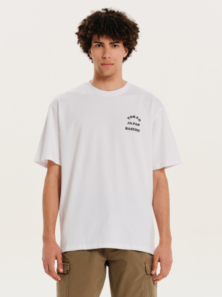 BASEHIT TOKYO JAPAN ΑΝΔΡΙΚΟ ΚΟΝΤΟΜΑΝΙΚΟ T-SHIRT