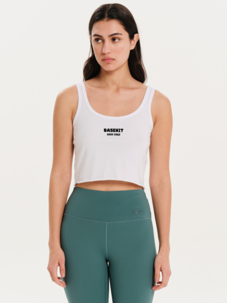BASEHIT ΓΥΝΑΙΚΕΙΟ ΑΜΑΝΙΚO CROP TOP